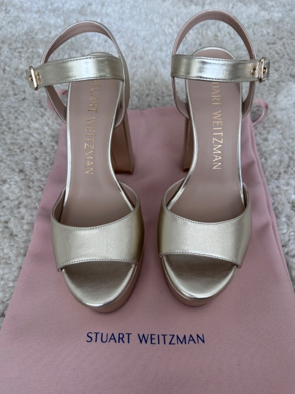 Stuart Weitzman Reade Platform Sandal - Picture 3 of 6